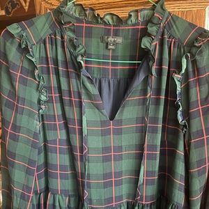 J Crew Womens Plaid Dress